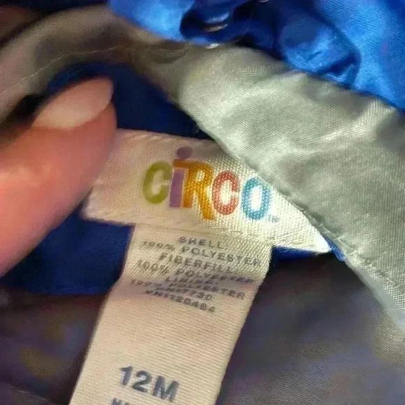 Boys size 12 months circo brand waterproof jacket, #G296 - Picture 3 of 5